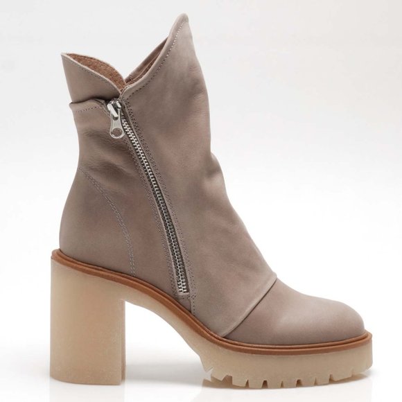 🎉LAST CHANCE🎉 NWT Free People Jack Zip Boot / Nickel - Picture 4 of 8